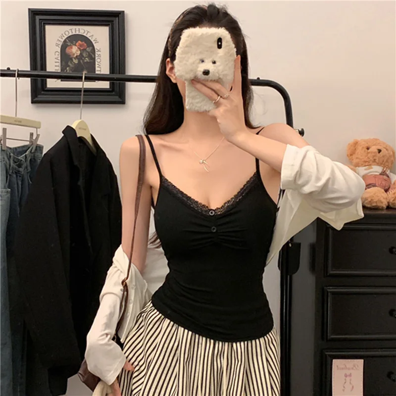 Thumbnail 4 - #58 Popular Lace Trim Camisole Choices