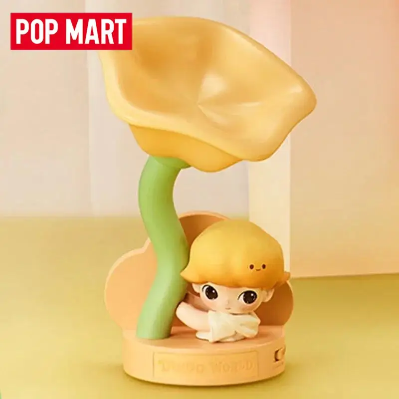 

POP MART Dimoo Moments In Bloom Series Motion-Sensing Night Light Blind Box Guess Bag Desktop Decoration Model Toys Anime Figure