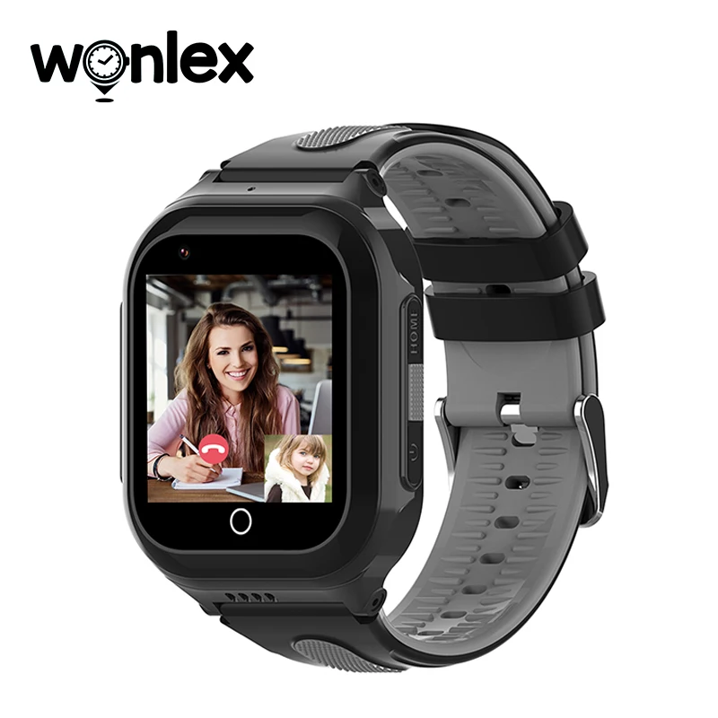 Wonlex 4G Children Smart Watch GPS WiFi Positioning Tracker SOS Video Call Kt24s  Android 8.1 APP Store WhatsApp Kids SmartWatch