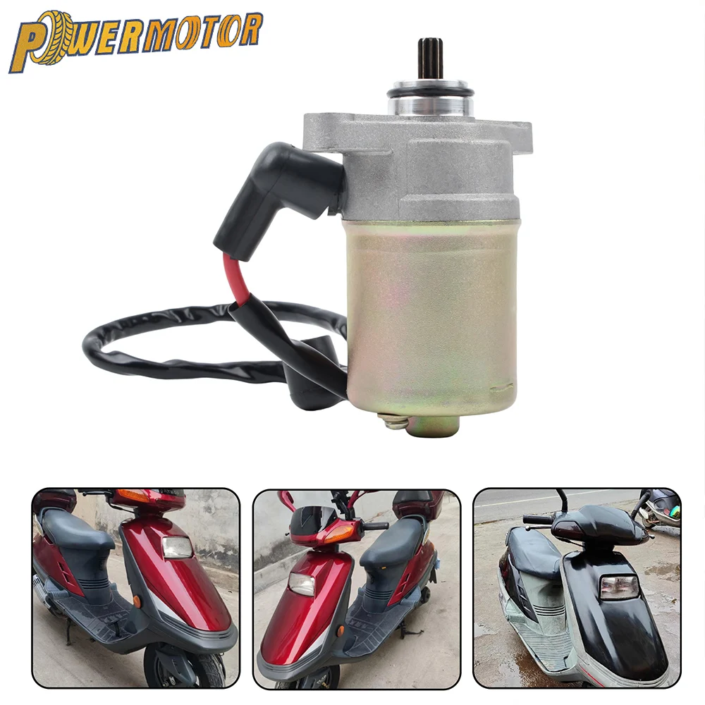 Motorrad-Elektrostarter für GY6 50cc 60cc 80cc 100cc 4-Takt 139QMB 139QMA Roller Quad ATV Dirt Bike Motorrad-Zubehör