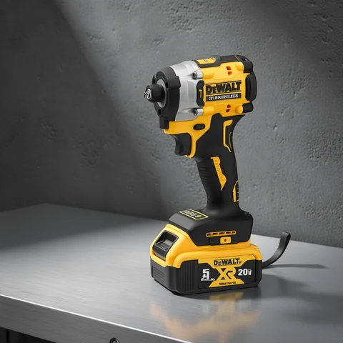 Dewalt Cordless Screwdriver Dewalt DCF860 Cordless Brushless Electric Screwdriver Impact Function 20V Battery 282N.m Lightweight at 1kg Electric Power Tool