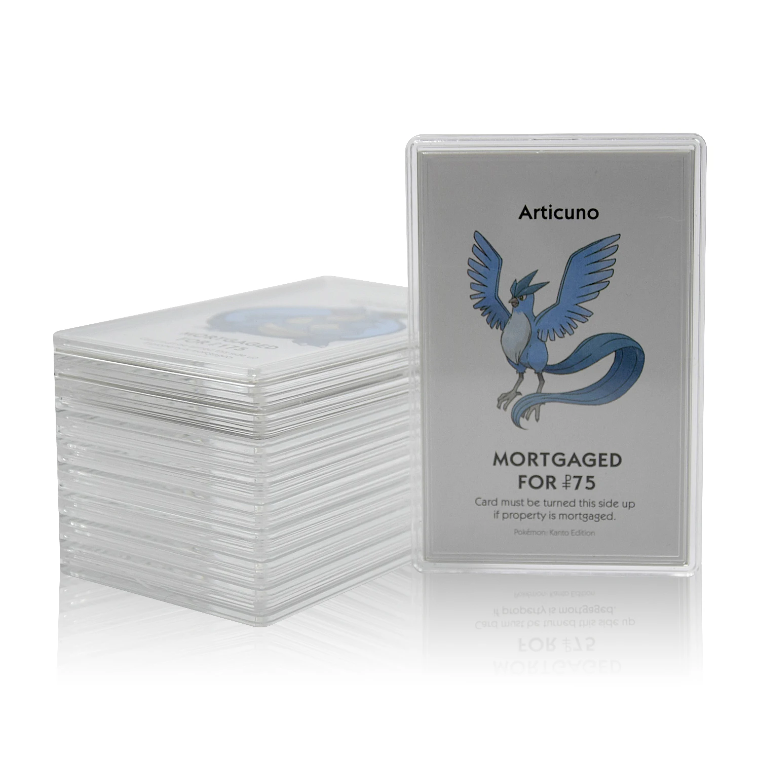 Acrylic Card Holder Case Display UV Protection Clear Transparent Trading Games Cards Protector