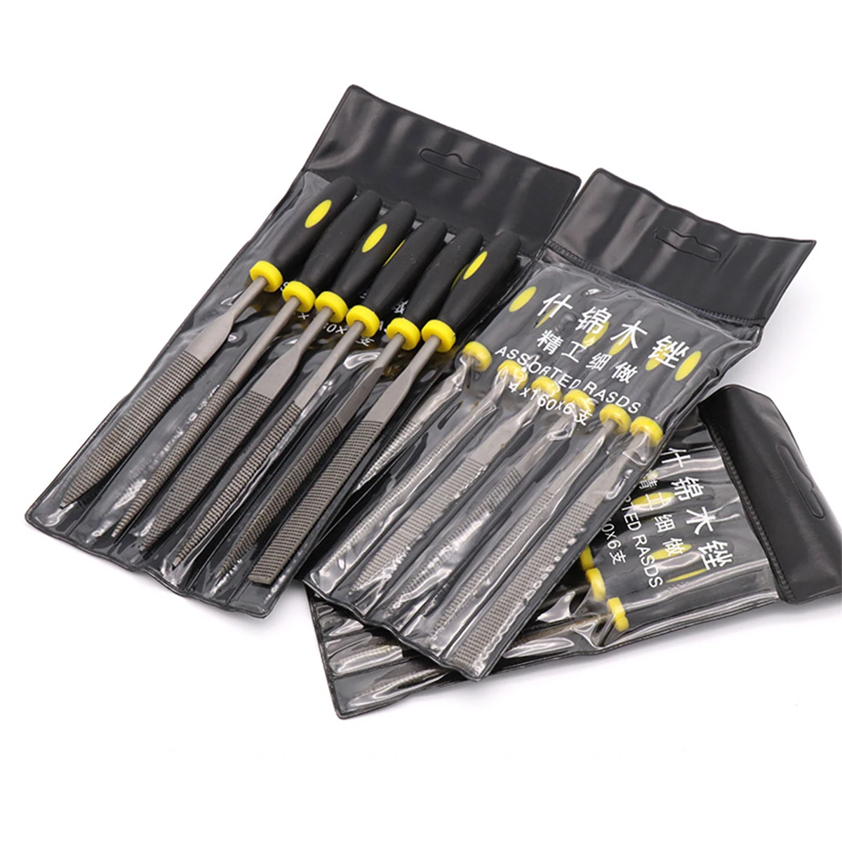 

6Pcs/Set 120mm Mini Metal Rasp Needle Files Wood Carving Tools for Steel Rasp Needle Filing Woodworking Hand File Tool