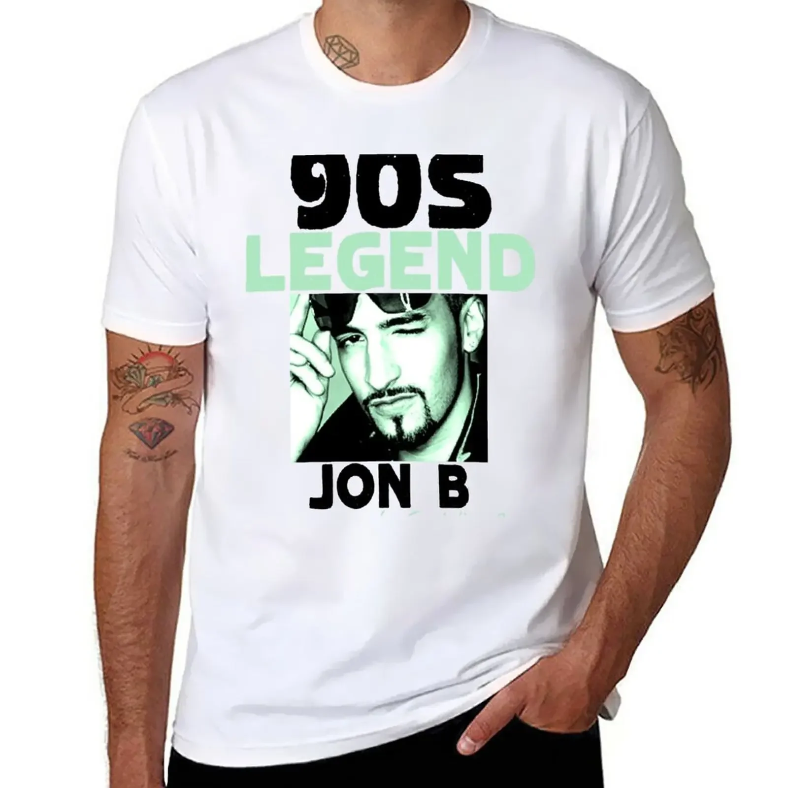 

JON B by GARDELINO.COM T-Shirt blacks aesthetic clothes for a boy mens cotton t shirts