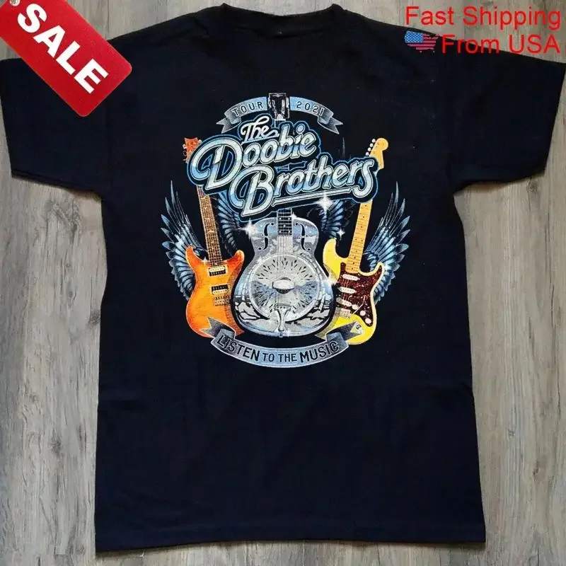 New The Doobie Brothers Band 2021 For Fans S 5XL T Shirt 1LU1326