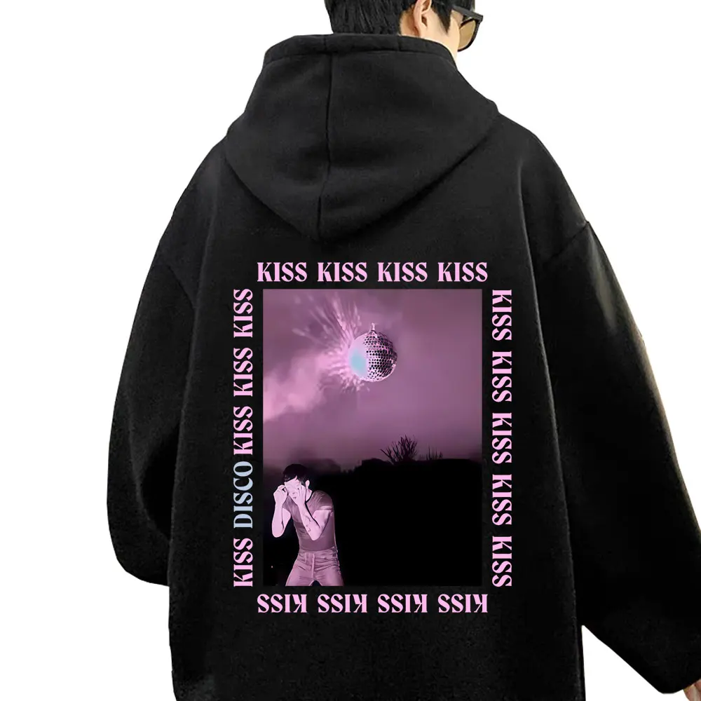 

Kiss All The Time Disco Occasionally 2026 Merch Hoodie Fans Gift Men Fashion Pop Music Streetwear Male Hip Hop Oversized Hoodies