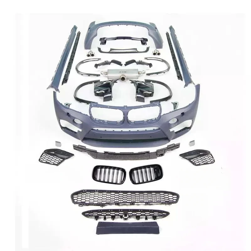 

Комплект обвесов для BMW X5 F15 2014-2018: Полный комплект для рестайлинга, включая бамперы