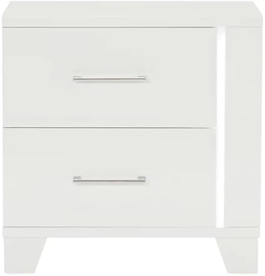 

NicBex Lychee-NS-00328-LWJ Nightstands, 26"x15.75"x26.25", White