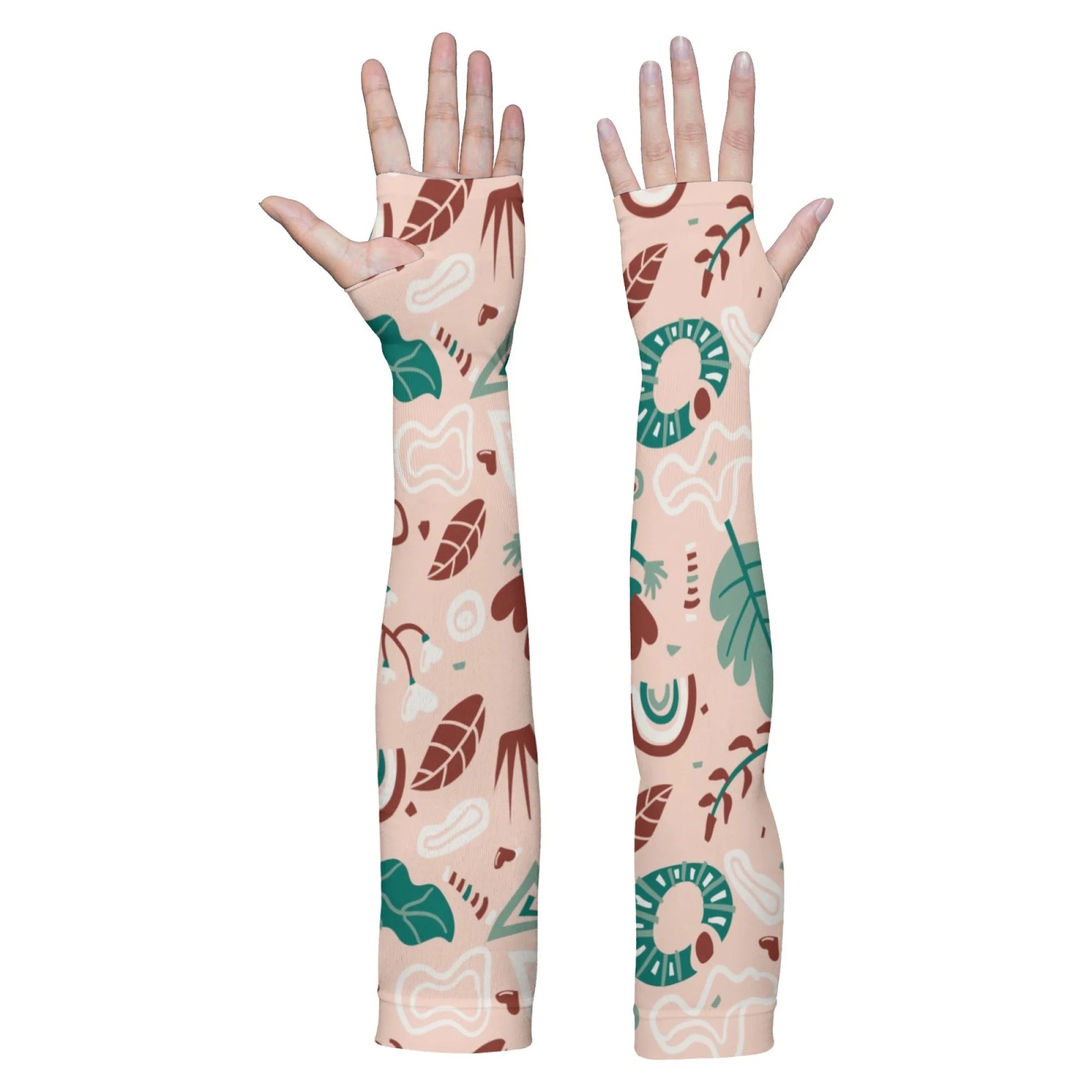 

Unisex Fashion Tropical Plant Pattern Arm Sleeves Breathable Non-slip Suitable for Outdoor Daily Activities Cycling Gardening