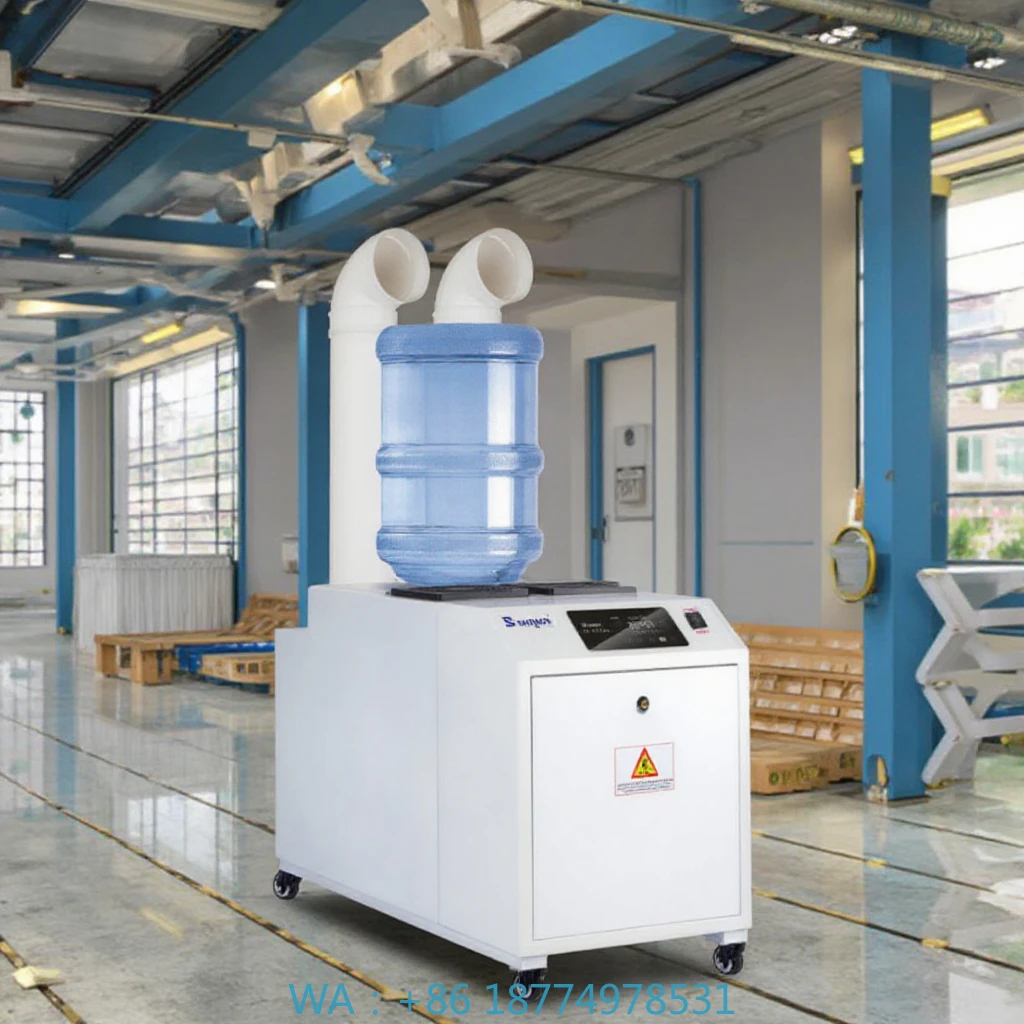 Commercial Mushroom Industrial HumidifierFactory Price OEM Shiman 12kg/h Greenhouse Ultrasonic Humidifier