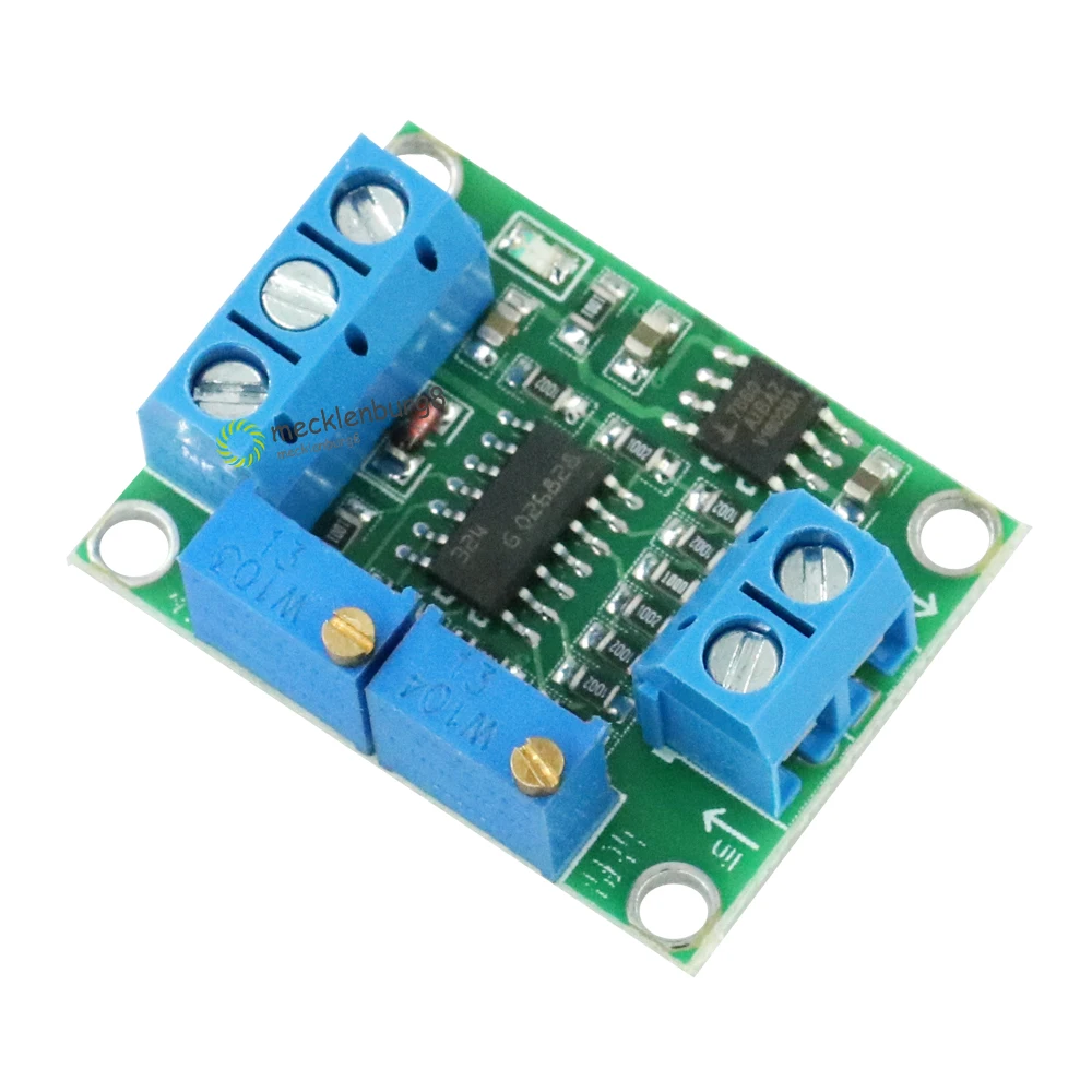 1X DC 7 V-35 V 0-2,5 V 3,3 V 5 V 10 V 15 V current to voltage 4-20mA to 0-5 V isolation signal transmitter converter For Arduino