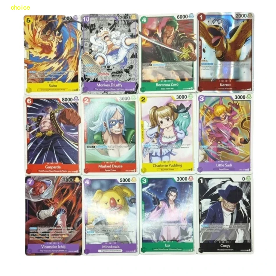 HOT Anime One Piece 300Pcs/Box Cards English Awakening Of the New Era Trading Card Game Collection Battle Booster Toy Xmas Gifts