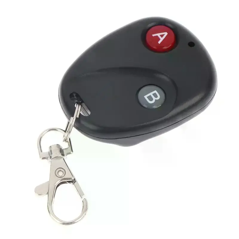 2 Way RF Remote Switch 315MHz/433Mhz Small Relay Contact Wireless Remote Transmitter Key Garage Gate Door Remote Control