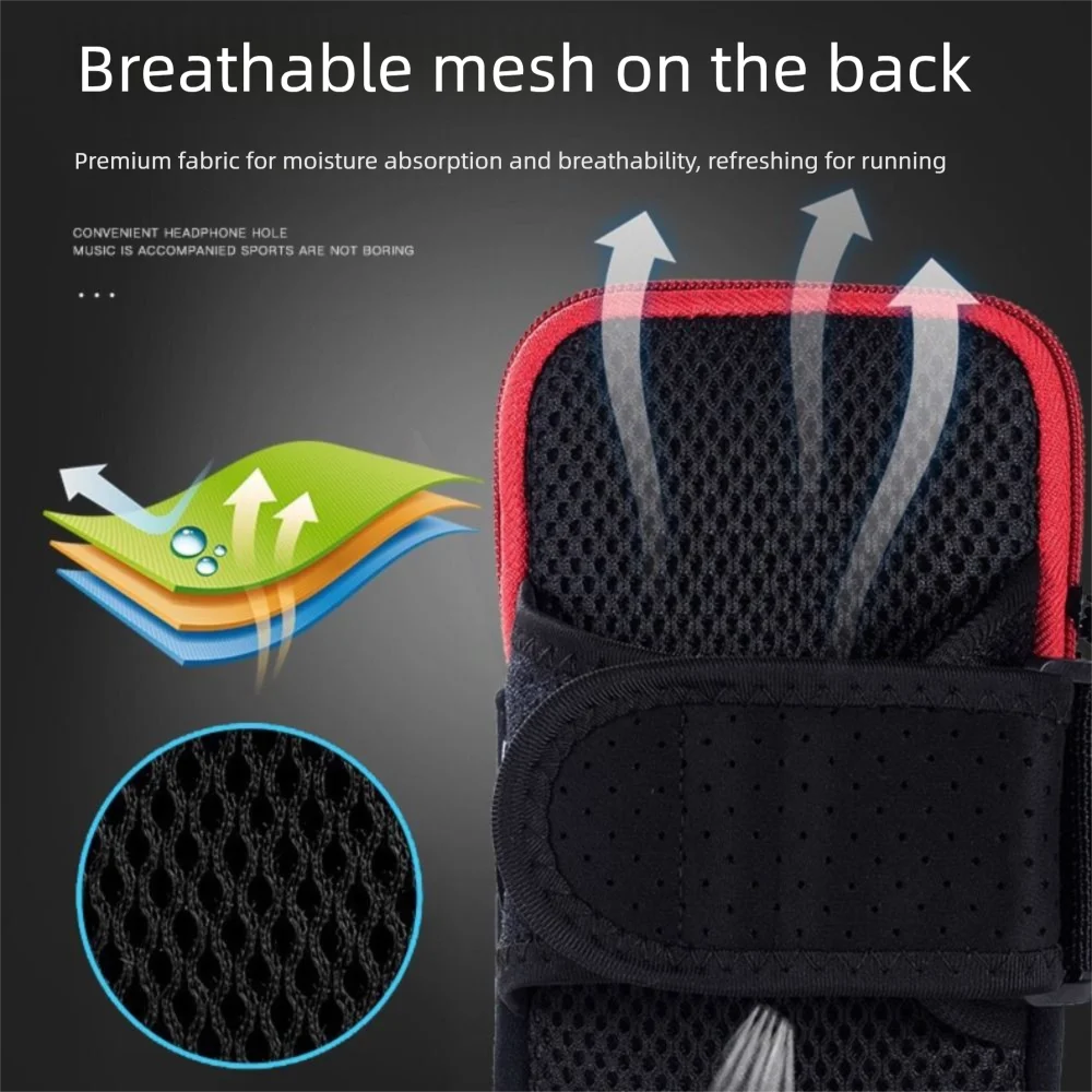 

Легкая серебристая сумка для телефона для бега, пылезащитная противоударная спортивная сумка на руку, портативная сумка для телефона на запястье для предотвращения падения