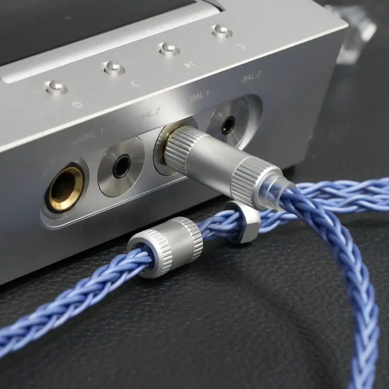 IvipQ-999 HIFI-Kopfhörer-Upgrade-Kabel mit 4,4-mm-/3,5-mm-Stecker, versenkter 0,78-2-Pin/N5005-Stecker für MOONDROP IEM-Kabel – Detail 6