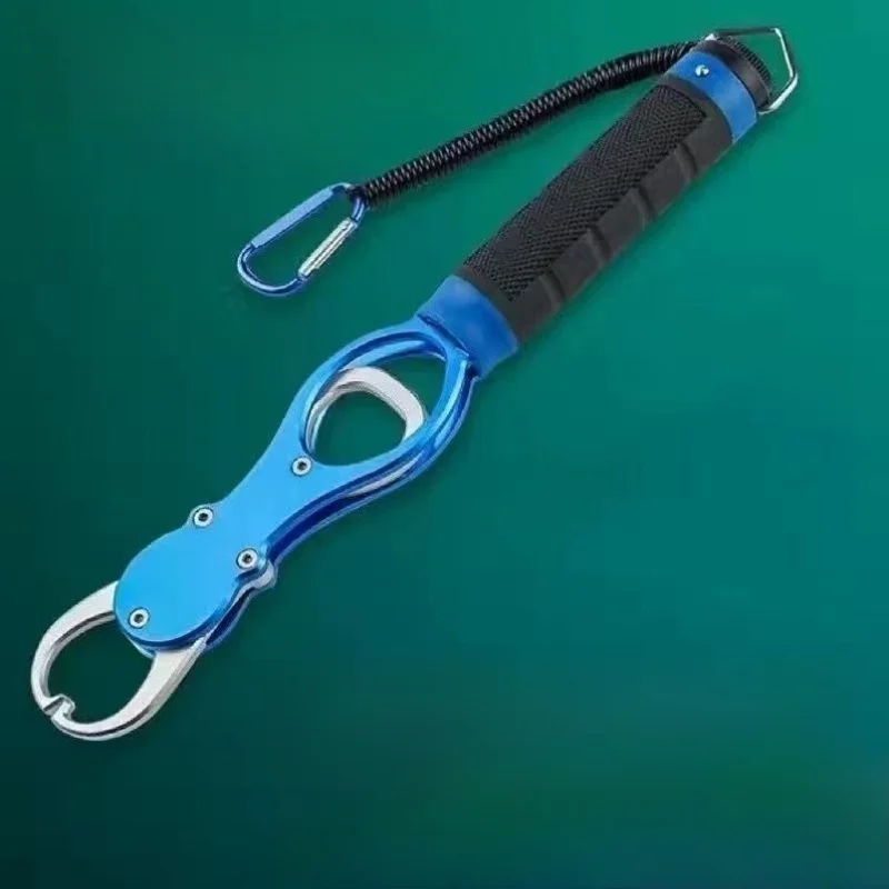 pinca-de-pesca-em-aluminio-para-controle-de-iscas-e-grandes-peixes-dispositivo-multifuncional-com-espaco-para-anzois