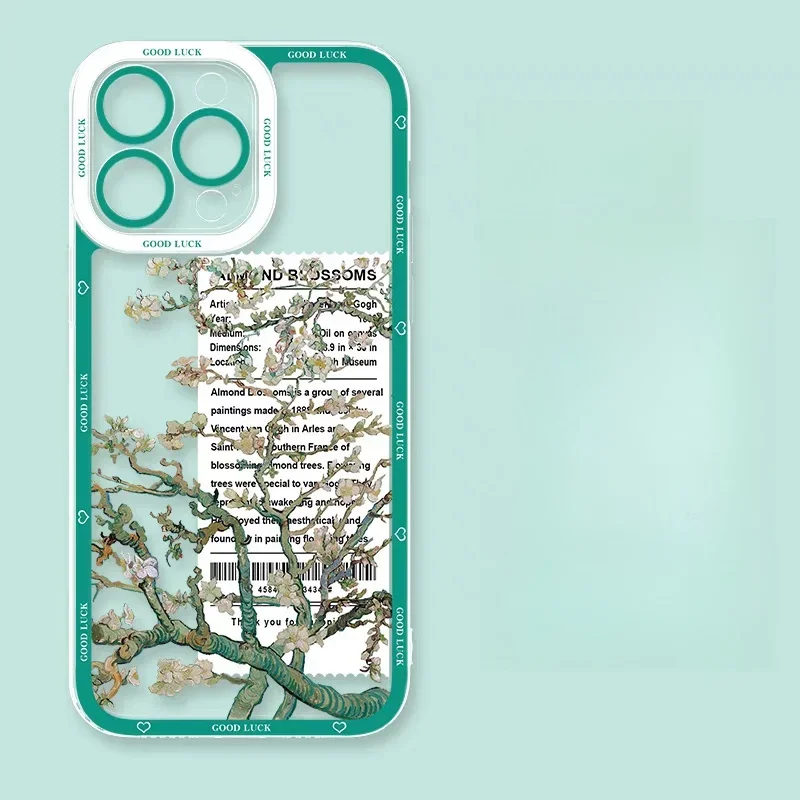 Art Van Gogh Olieverf Telefoon Gevallen Voor Xiaomi Redmi Note 13 12 14 Pro Plus 5G 4G 12S 14C 13C 12C 10C 11 10 10S 11S A2 A1 A3