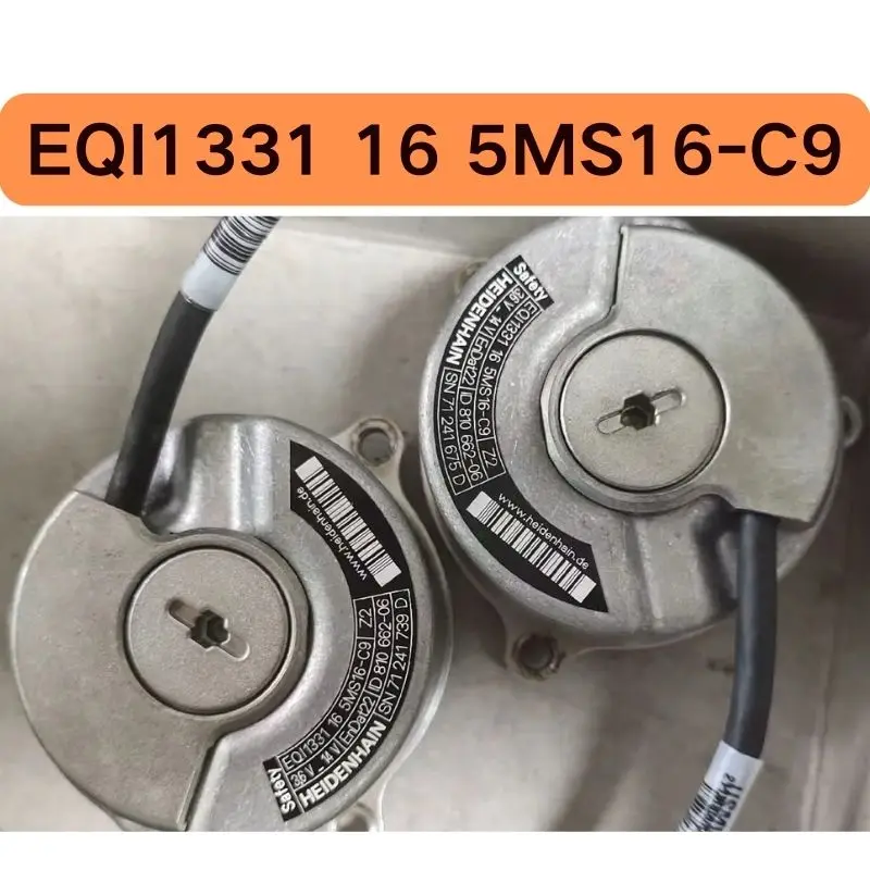 The second-hand EQI1331 16 5MS16-C9 encoder tested OK and its function is intact