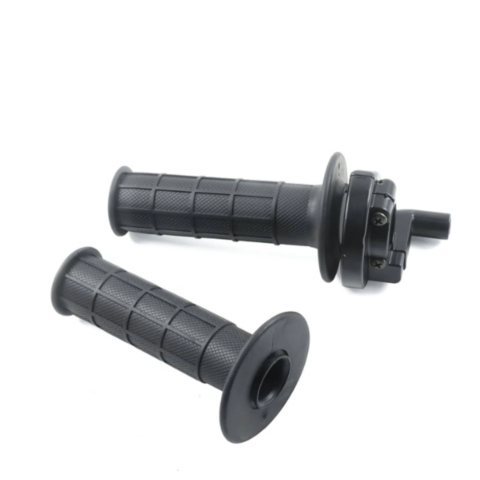 Twist Throttle Assembly Anti-Slip Grip Set Vehicle Part Wear-Resistant for off-Road-Road