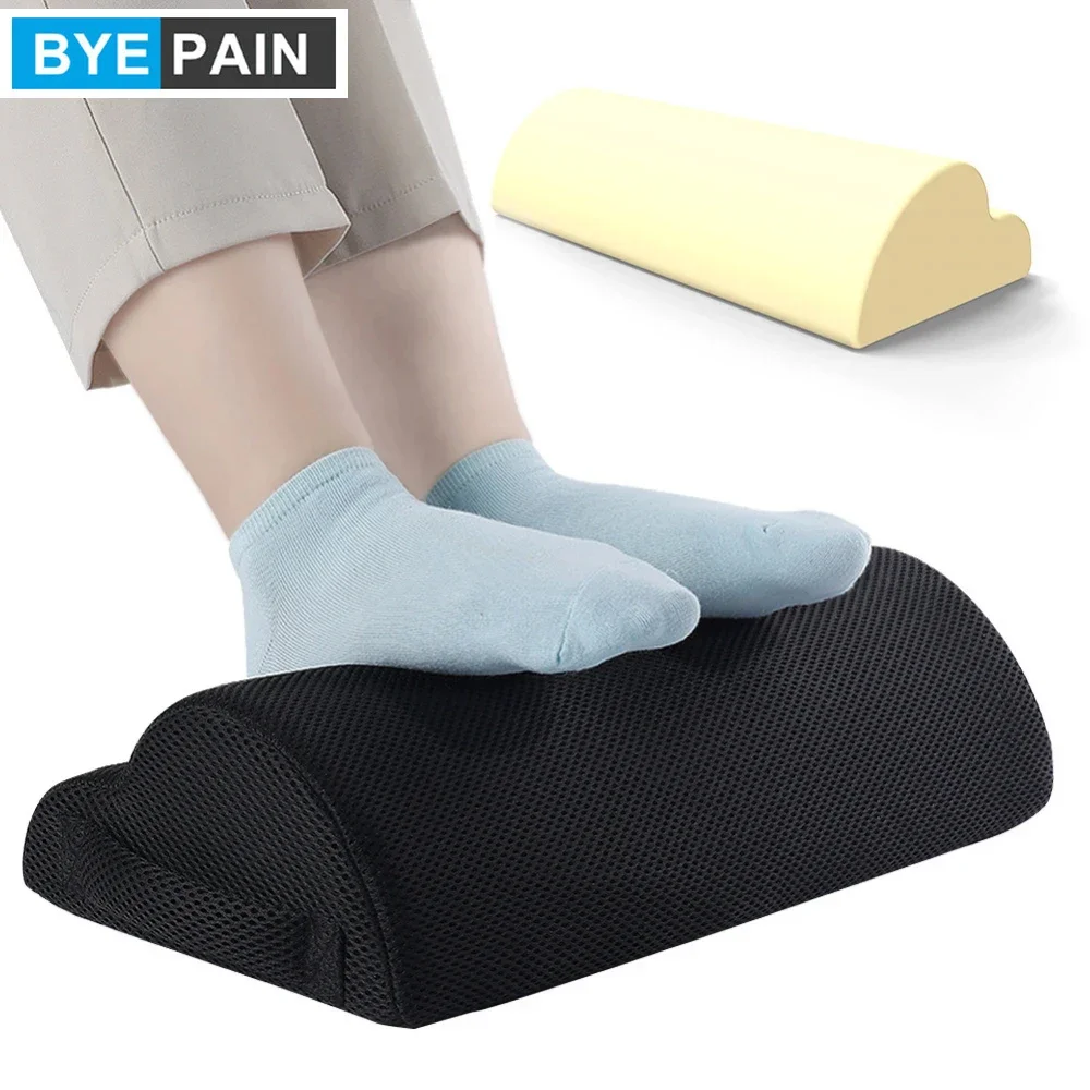 

Foot Rest for Under Desk at Work,Office Desk Accessories with Memory Foam and Washable Removable Cover, Foot Stool for Office