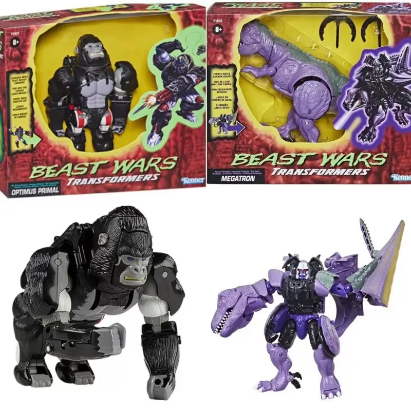 

Hasbro Transformers Beast Wars BW Optimus Primal Megatron Action Figure Collection Children Christmas Gifts Ornaments