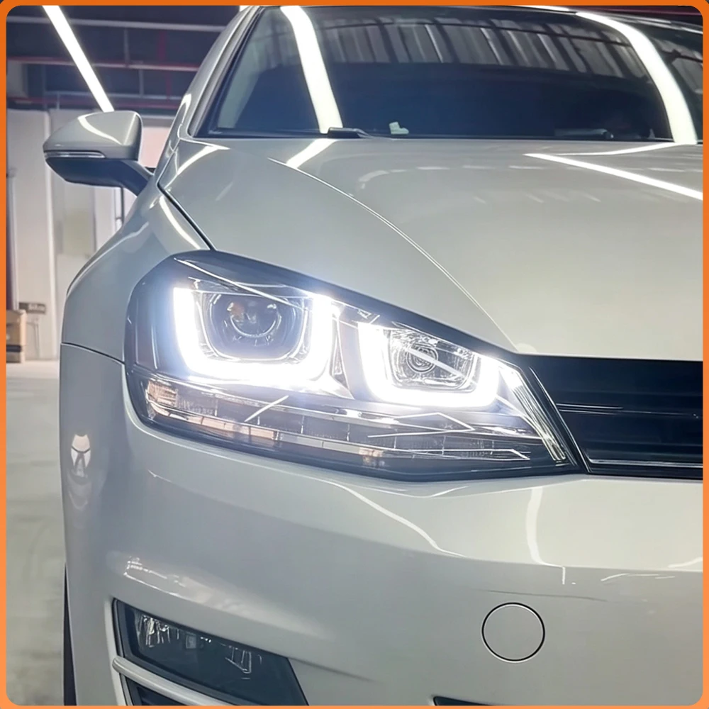 

LED Auto Headlights Assembly For VW Golf 7 MK7 2013-2017 High Quality Plug and Play Upgrade Car Front Lamps Tools Accessories