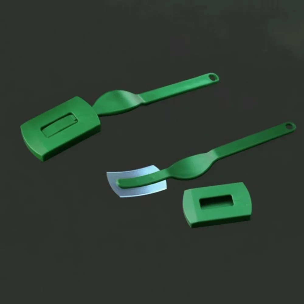 Easy To Clean Curved Blades Dough Marker Rustproof Anti-Slip Bread Lame with Sheath Smooth Bread Razor Kitchen Scoring Tool