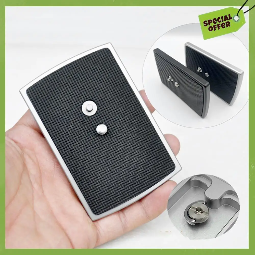 Leading-Quick Release Platee For Libec TH-650DV 1/4 Inch Mounting Screw Tripod Monopods Camera Clamp Plate