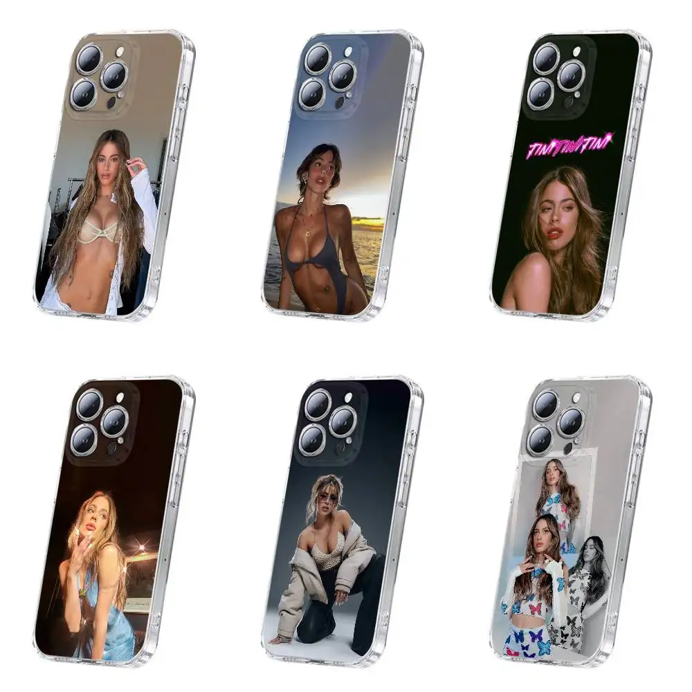 

Phone Case For iPhone 13,16,11,14,17,12,15,Plus,Pro,Max,Plus,E,Air,Mini Transparent Martina Stoessel T-TINI Cover