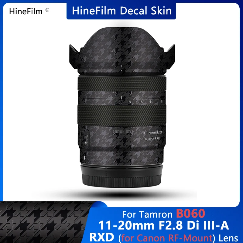 

Hinefilm Skin for Tamron 1120 f2.8 for Canon Mount Lens Decal Skin 11-20 f2.8 Wrap Cover for Tamron 11-20mm F2.8 Lens Sticker