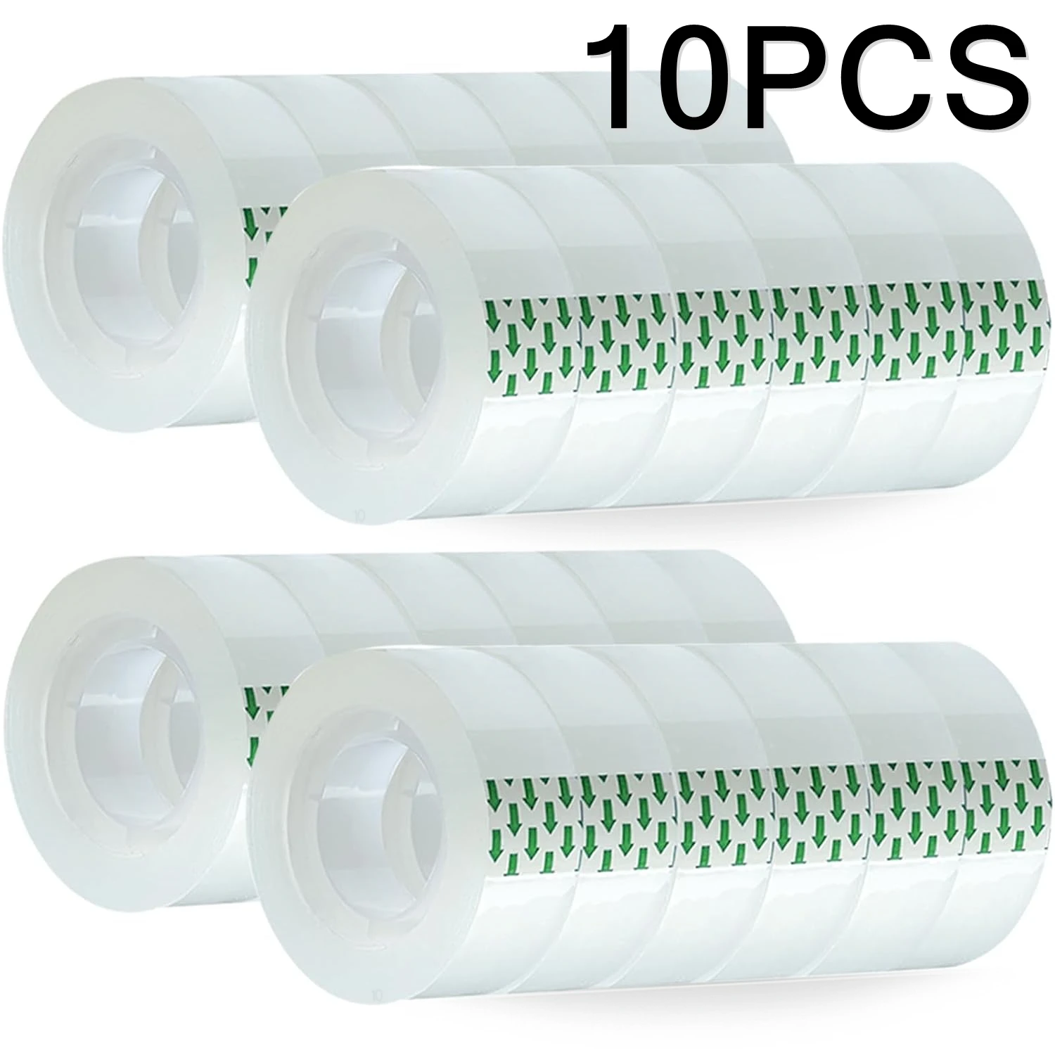 

0.8CM/1.2CM/1.8CM Width Transaprent Tape Office School Supplies Multifuntion High-viscosity Sealant Packaging Adhesive Tapes