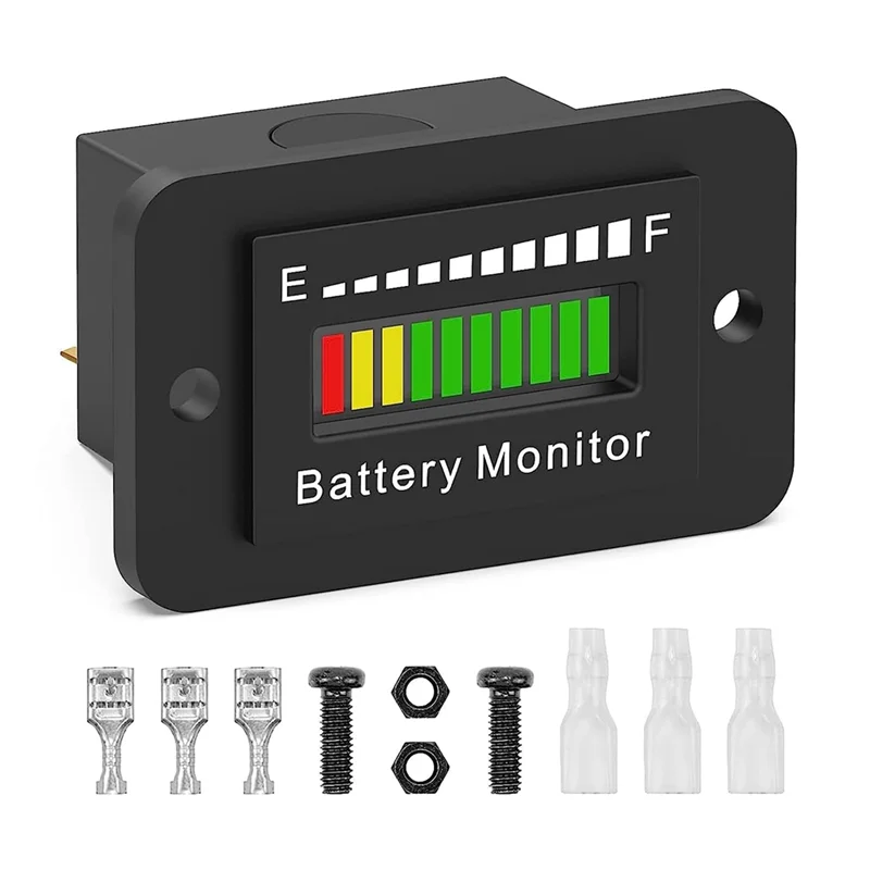 

A76K 12V 24V 36V 48V 60V 72V Battery Fuel Gauge Indicator Lithium Battery Tester Easy To Use