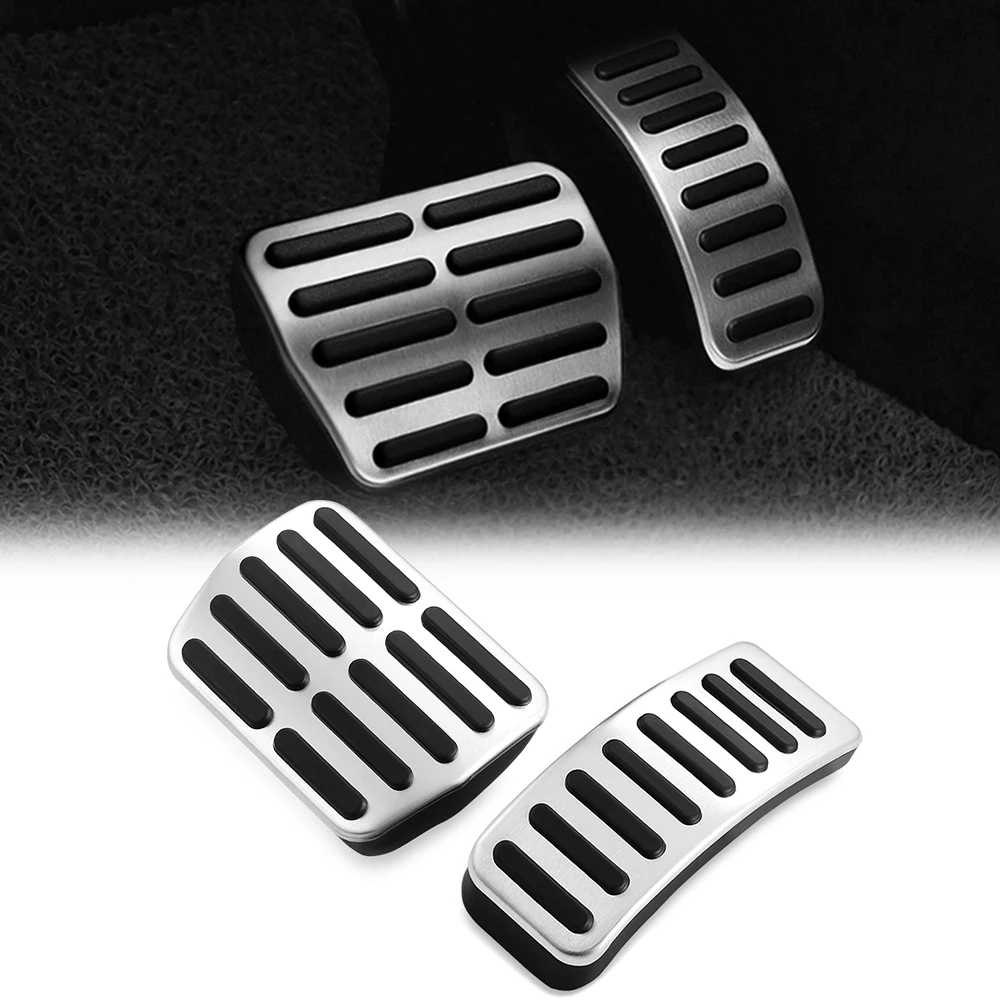 Car Pedal Pads For Volkswagen Polo Amarok Beetle Jetta MK4 Bora Golf 4 Vento /Skoda Octavia 1U Fabia 1 Rabia Rapid Roomster