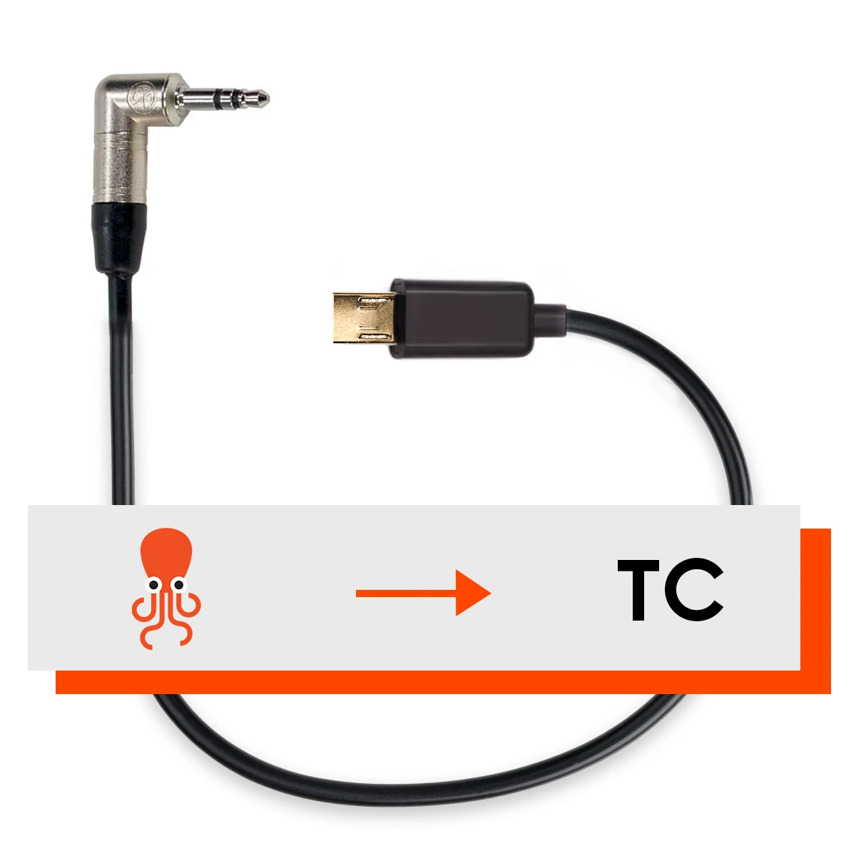 TimeCode Cable for Sony FX3 FX30 FX3 FX30 Alpha 1 A1 A7S3, Tentacle Sync Timecode Generator 3.5mm TRS to Multi / Micro USB