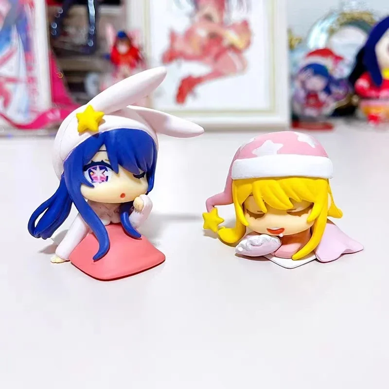 Stasto капсульные игрушки каваи Oshi no Ko фигурки для сна Ai Hoshino Aquamarine Hoshino Akane Kurokawa звездные глаза аниме миниатюры