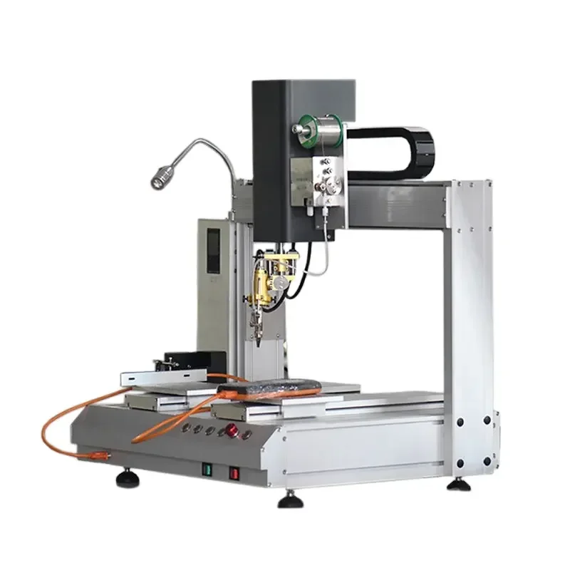 Electric soldering iron spot welding machine Motor tray welding led lamp automatic soldering machine