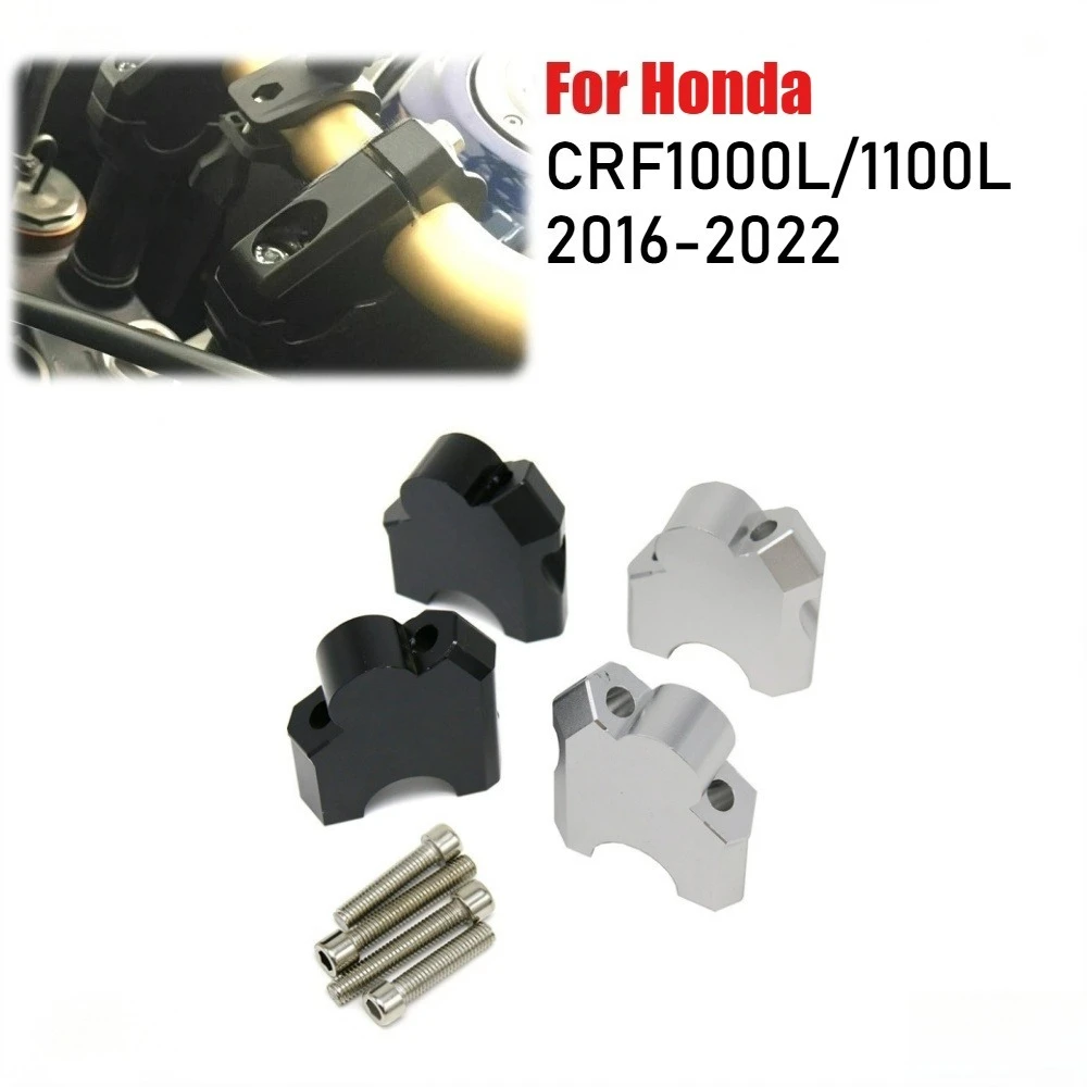 For Honda CRF1000L/1100L Africa Twin DCT 2016-2022 Handlebar Riser Clamp Back Move Mount CRF 1000L 1100L Motorcycle Accessories