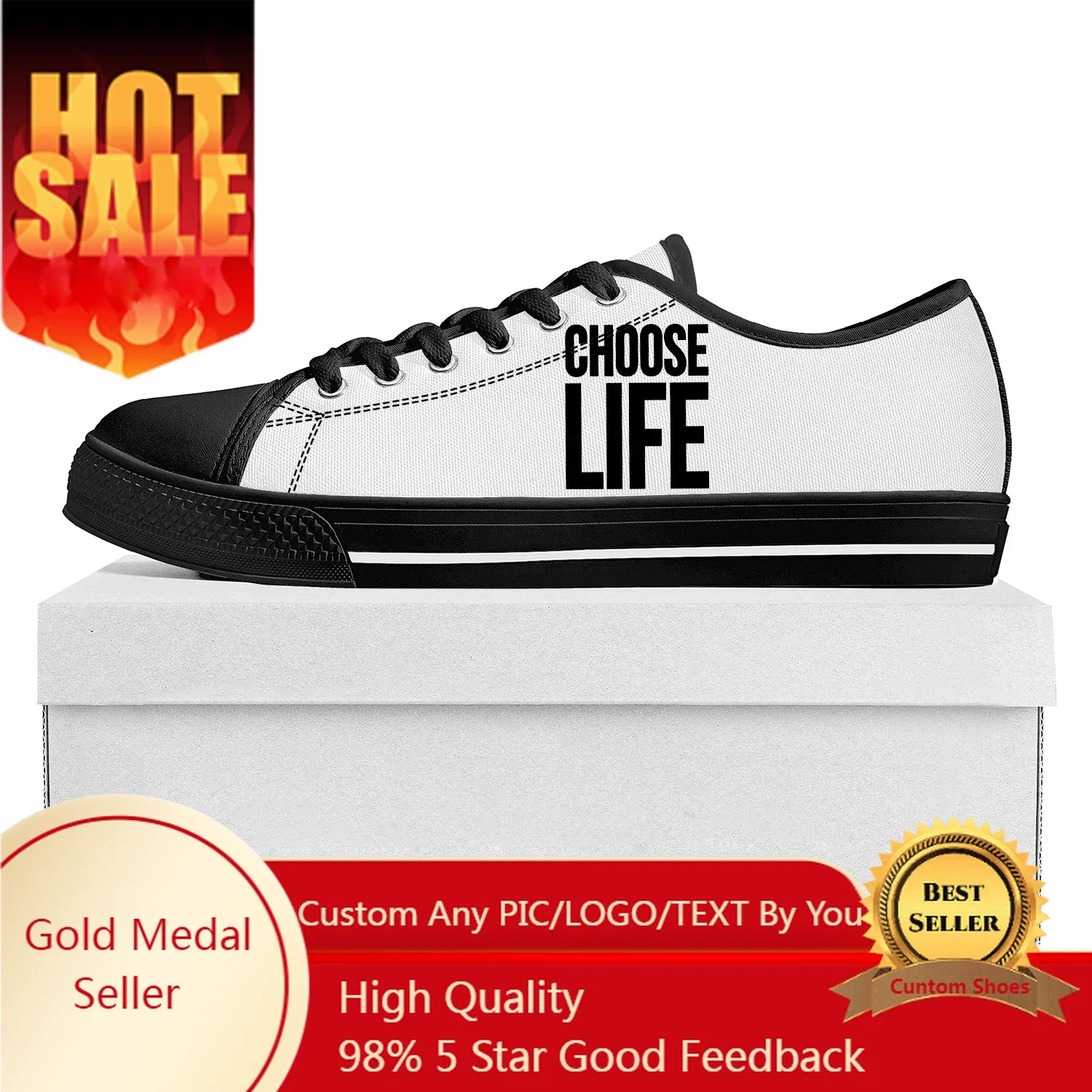 

Choose Life Wham George Michael Low Top Sneakers Womens Mens Teenager Shoes Casual Custom Canvas Sneaker Shoe