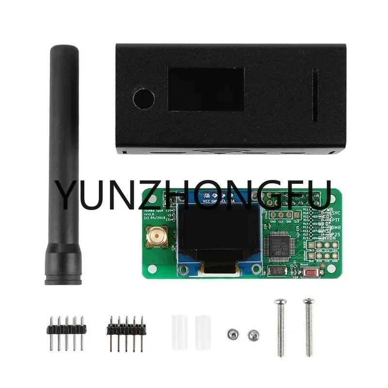 Latest Jumbospot Uhf Vhf Uv Mmdvm Hotspot for P25 Dmr Ysf Dstar Nxdn Raspberry Pi Zero W 0W 3b 3b and Its Accessories