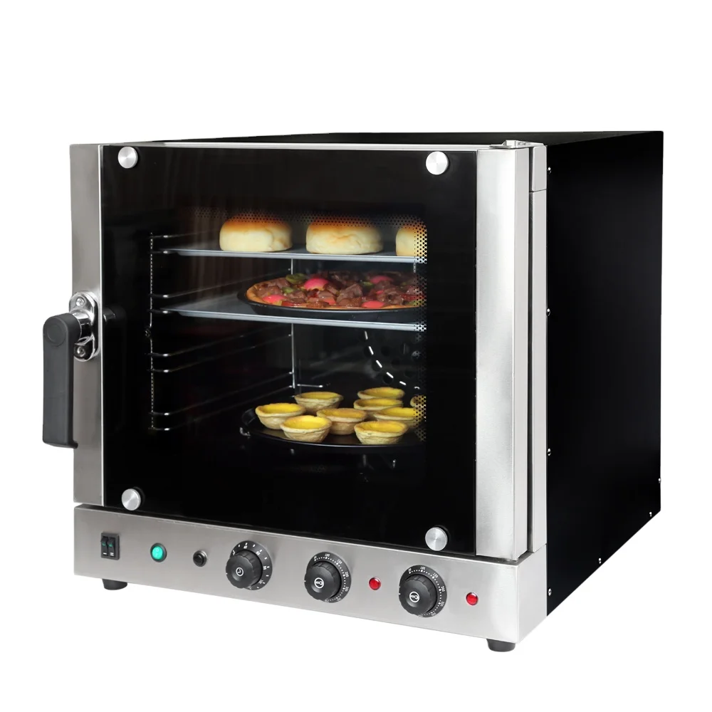 

Commercial Bread Oven 4500W Convection Oven Bread Baking Machine Electric Cake Pizza Oven Bakery Equipment Spray Function