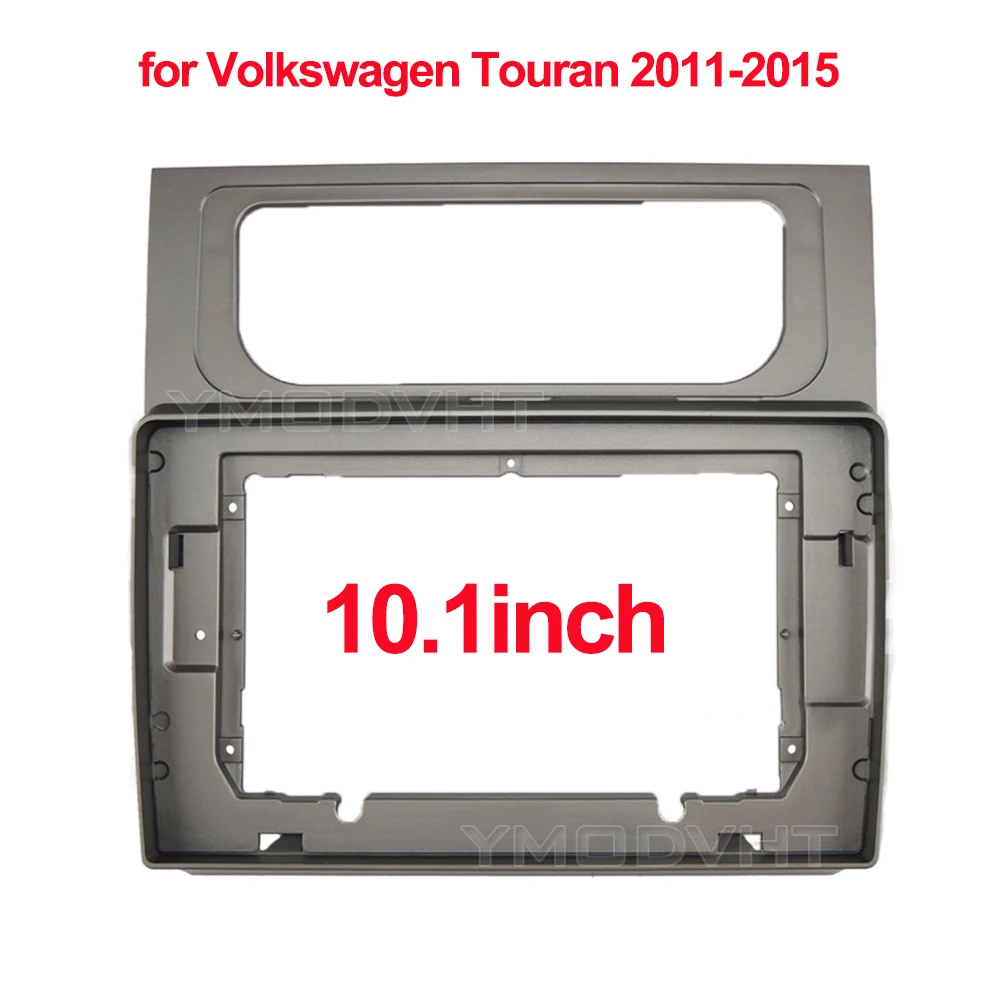 10,1-calowe radio samochodowe Fascia dla Volkswagen Touran 2011-2015 Specjalny zestaw wykończenia deski rozdzielczej DVD GPS Navigation Frame Panel