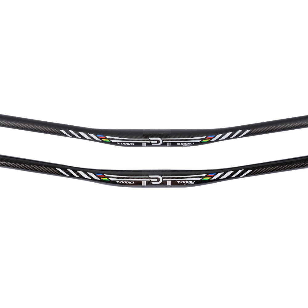 DODICI-Carbon Fiber Bicycle Handlebar, 9 Degree MTB Handlebar, Matte Mountain Bike Accessories, 31.8x720mm, 740mm, 760mm