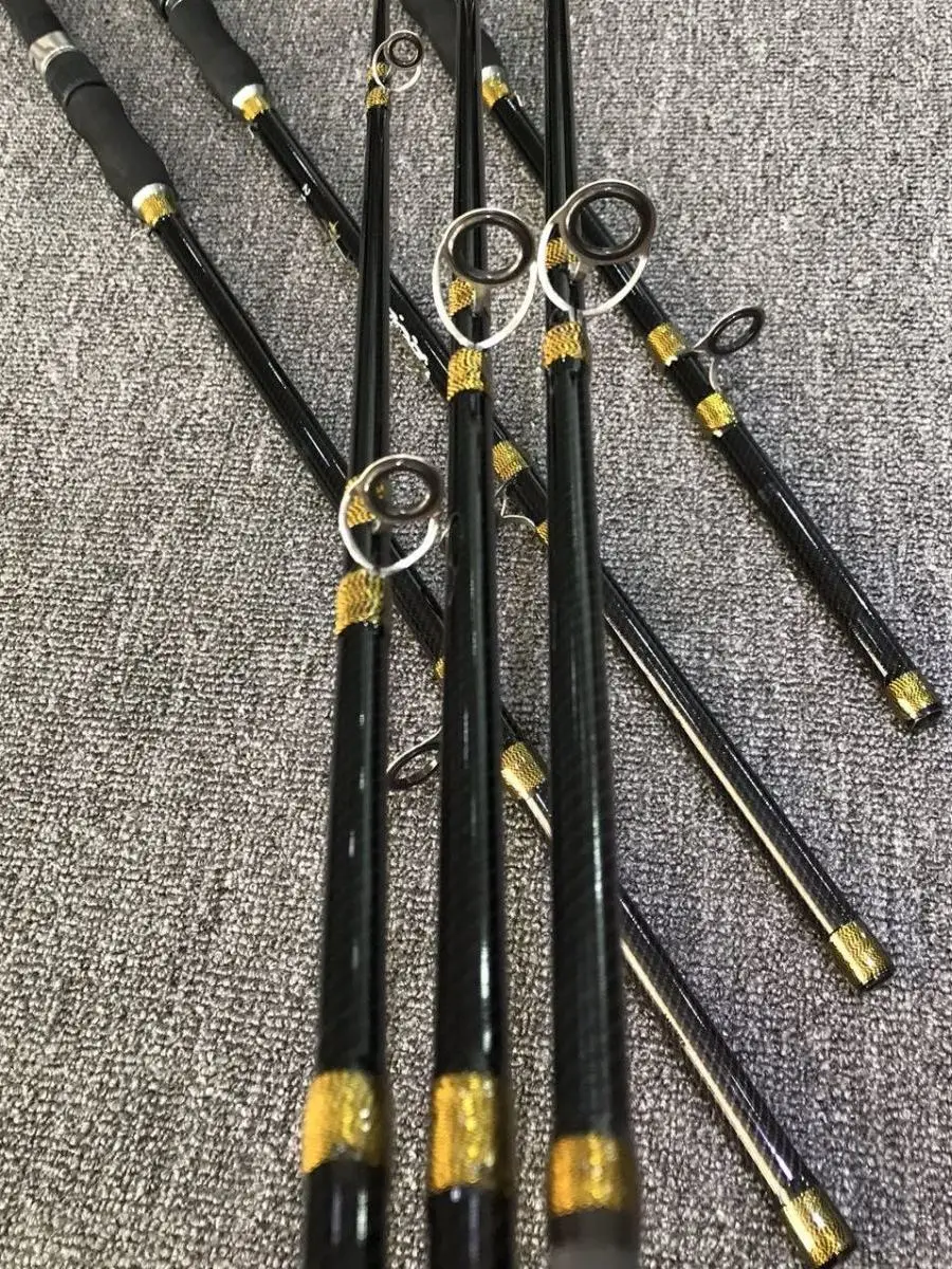 قصبة صيد كربونية فائقة الصلابة XXH مخصصة للصيد الثقيل على الطرق، قصبة تثبيت خاصة لصيد السمك الأسود في الأنهار #1