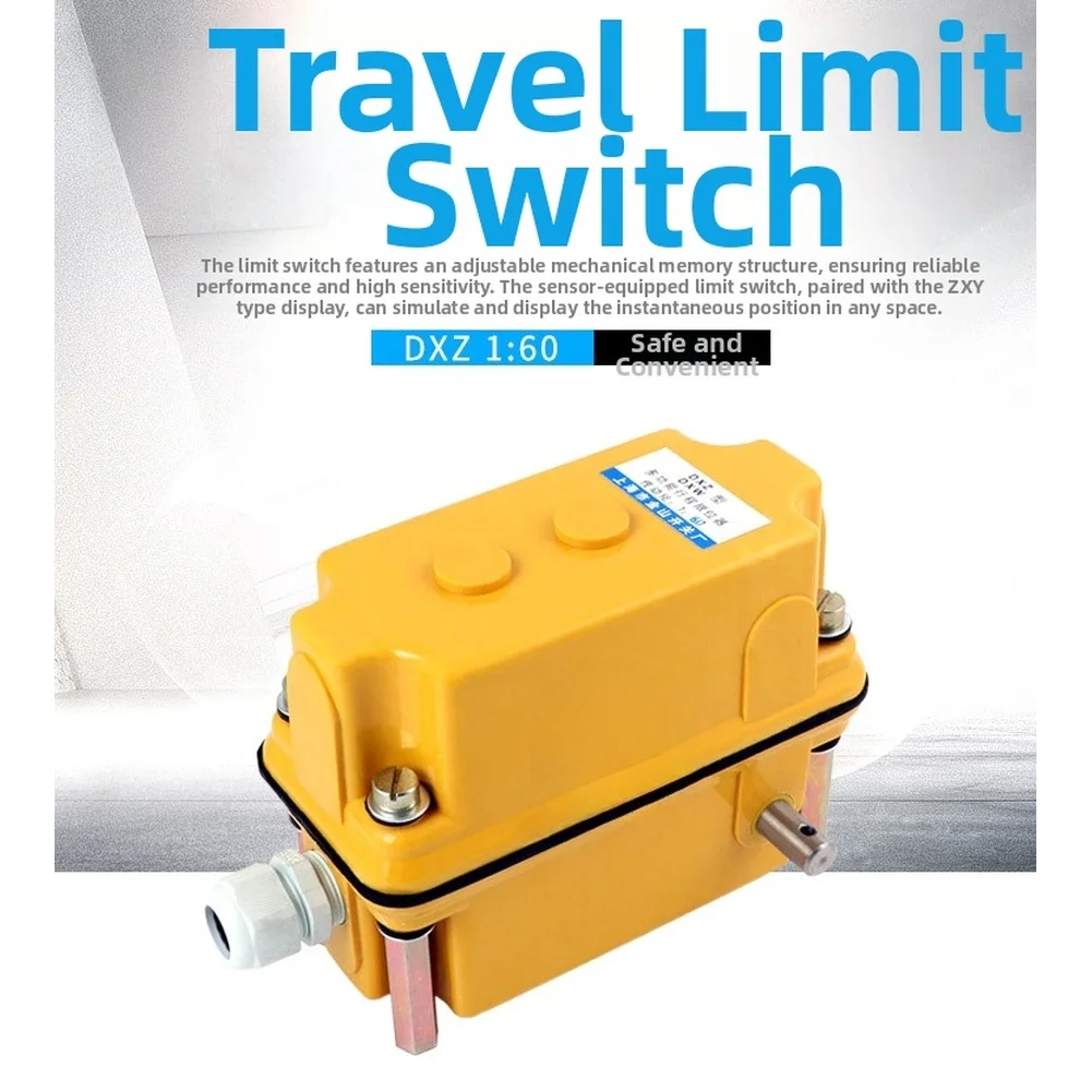 DXZ Type Limit Switch for Tower Crane Travel Limiter with High Protection Rating and Precise Positioning Control