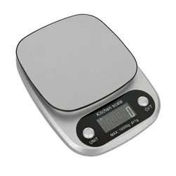 Electronic Kitchen Scale 10kg/1g High Precision Food Scale for Cooking Baking Digital Measuring Weighing Scale Battery Powered