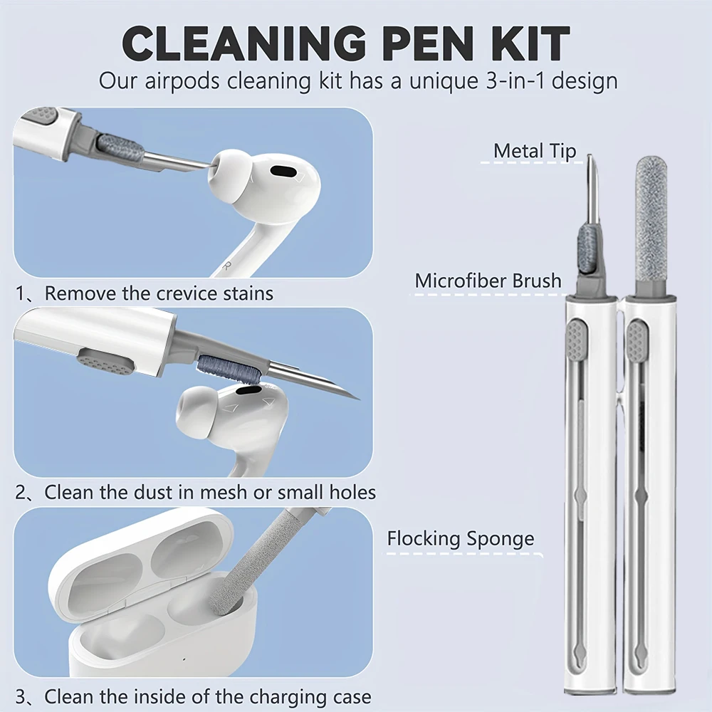 حافظة لهاتف AirPods Pro 2 غطاء من السيليكون السائل لأجهزة AirPods Pro 2 2nd Pro2 2022 2023 حافظة مع قلم تنظيف الحبل Funda