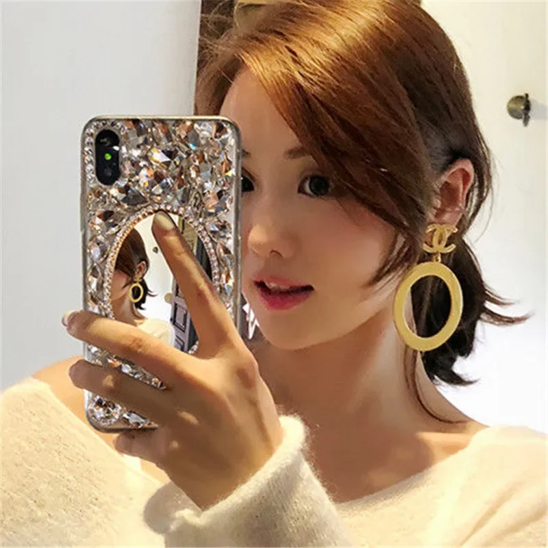 One plus Nord Crystal Diamond Phone Case For Oneplus Nord N100 N10 5G 9 Pro Coque Telefon Clear Stone Carsara Makeup Funda