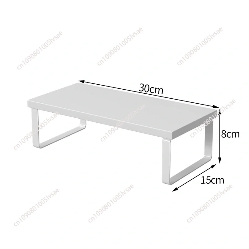 Raising Stand 30/40/50CM Base Bracket Desktop Computer Heightening Shelf Home Office Storage Holders Rack Organizer