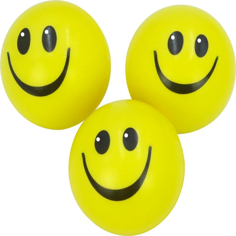 مجموعة كرات الضغط الصفراء من كرات الضغط للبالغين/المراهقين/الأطفال، لعبة الضغط، لعبة كمان فيدجيت لتخفيف التوتر، رائعة للأطفال