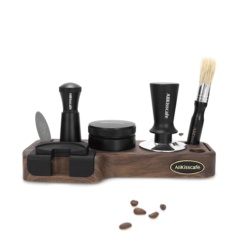 Kaffee Tamping Station Siebträger Halter Puck Bildschirm Rack ABS Für 51MM 54MM 58MM Delonghi Lelit Espresso Zubehör barista Werkzeug – Detail 9